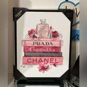 Crystal lux NWT Pink Luxury Fashion Print